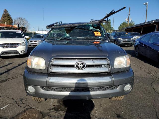 5TBBT44166S481882 - 2006 TOYOTA TUNDRA ACCESS CAB SR5 GRAY photo 5