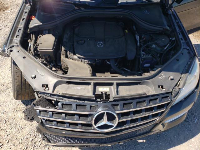 4JGDA5HB5EA358466 - 2014 MERCEDES-BENZ ML 350 4MATIC BLACK photo 11