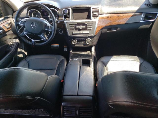 4JGDA5HB5EA358466 - 2014 MERCEDES-BENZ ML 350 4MATIC BLACK photo 8