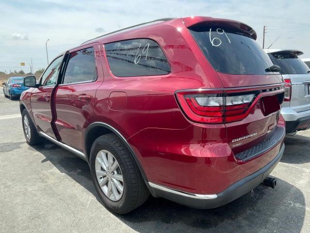 1C4RDJAG7EC595478 - 2014 DODGE DURANGO SXT RED photo 3