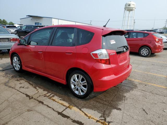 JHMGE88619C003359 - 2009 HONDA FIT SPORT RED photo 2