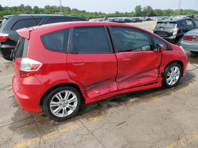 JHMGE88619C003359 - 2009 HONDA FIT SPORT RED photo 3