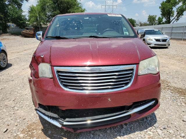 2C4RC1CG3DR569241 - 2013 CHRYSLER TOWN & COU TOURING L RED photo 5