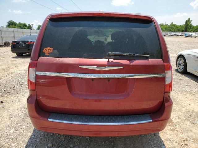 2C4RC1CG3DR569241 - 2013 CHRYSLER TOWN & COU TOURING L RED photo 6