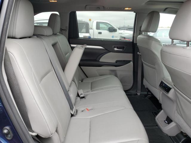 5TDJKRFH6GS246705 - 2016 TOYOTA HIGHLANDER XLE BLUE photo 11