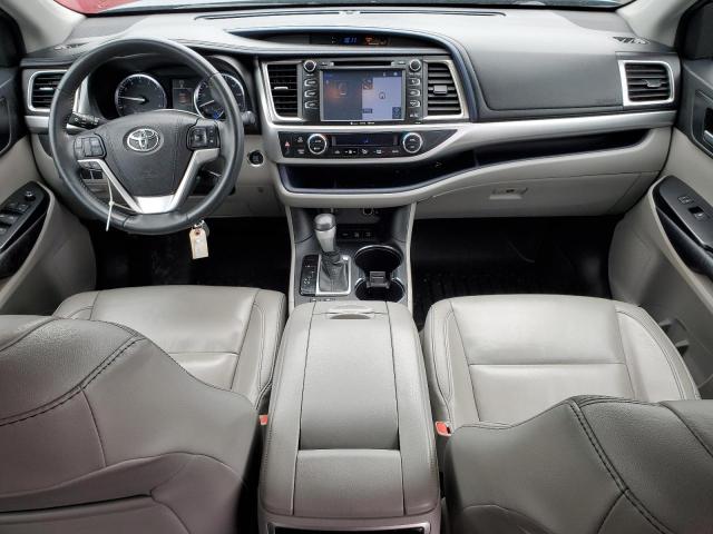 5TDJKRFH6GS246705 - 2016 TOYOTA HIGHLANDER XLE BLUE photo 8