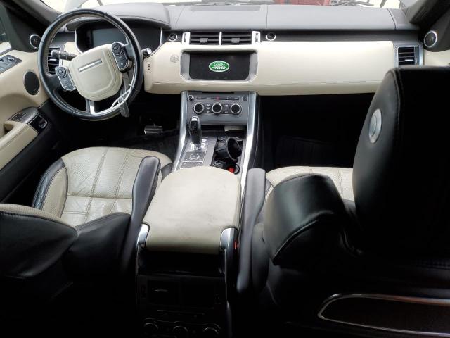 SALWV2FE1HA130412 - 2017 LAND ROVER RANGE ROVE AUTOBIOGRAPHY BLACK photo 8