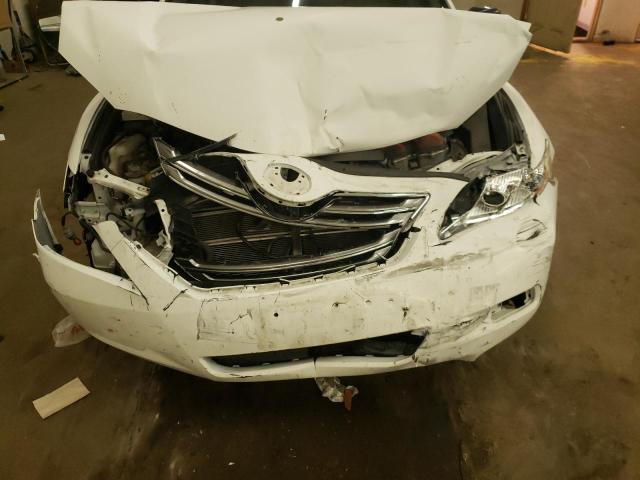 4T1BB46K39U085470 - 2009 TOYOTA CAMRY HYBRID WHITE photo 11