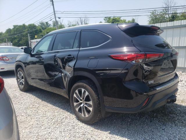 5TDGZRBH8NS248416 - 2022 TOYOTA HIGHLANDER XLE Qara foto 2