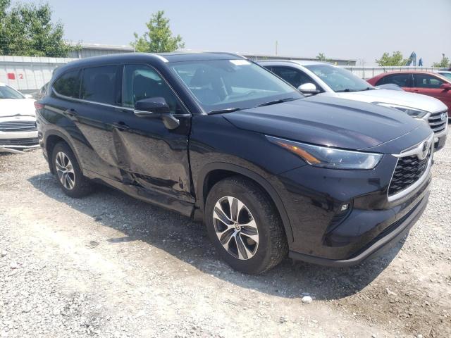 5TDGZRBH8NS248416 - 2022 TOYOTA HIGHLANDER XLE Qara foto 4