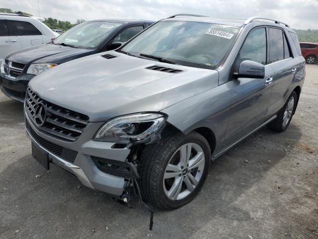 4JGDA5HB1DA173572 - 2013 MERCEDES-BENZ ML 350 4MATIC GRAY photo 1
