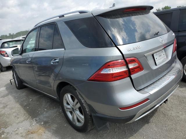 4JGDA5HB1DA173572 - 2013 MERCEDES-BENZ ML 350 4MATIC GRAY photo 2