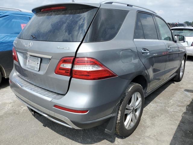4JGDA5HB1DA173572 - 2013 MERCEDES-BENZ ML 350 4MATIC GRAY photo 3