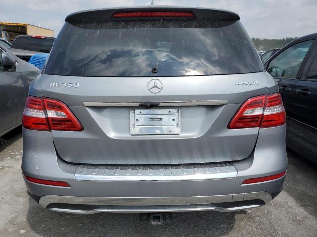 4JGDA5HB1DA173572 - 2013 MERCEDES-BENZ ML 350 4MATIC GRAY photo 6