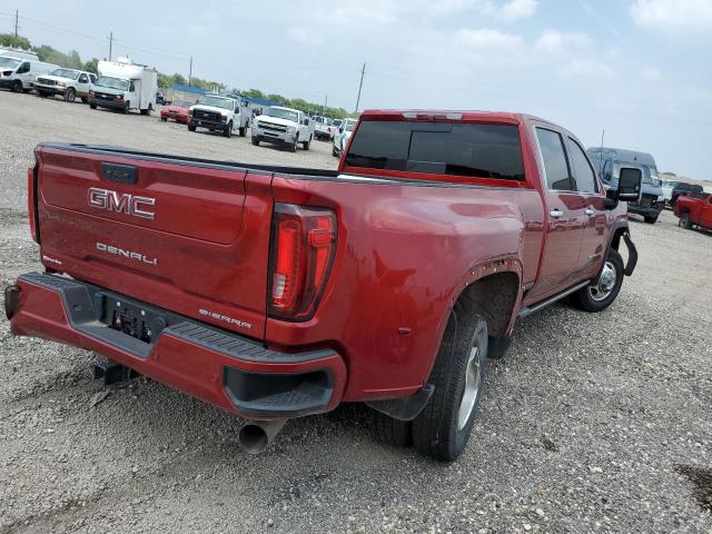 1GT49WEY0NF117025 - 2022 GMC SIERRA K3500 DENALI RED photo 3