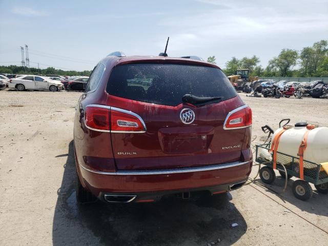 5GAKRBKD0GJ282382 - 2016 BUICK ENCLAVE BURGUNDY photo 6