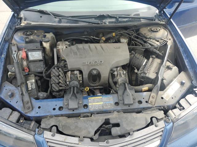 2G1WH52K159224852 - 2005 CHEVROLET IMPALA LS BLUE photo 11