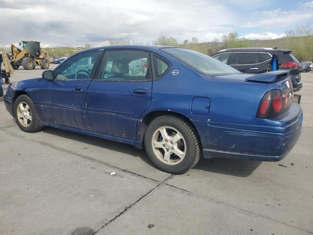 2G1WH52K159224852 - 2005 CHEVROLET IMPALA LS BLUE photo 2
