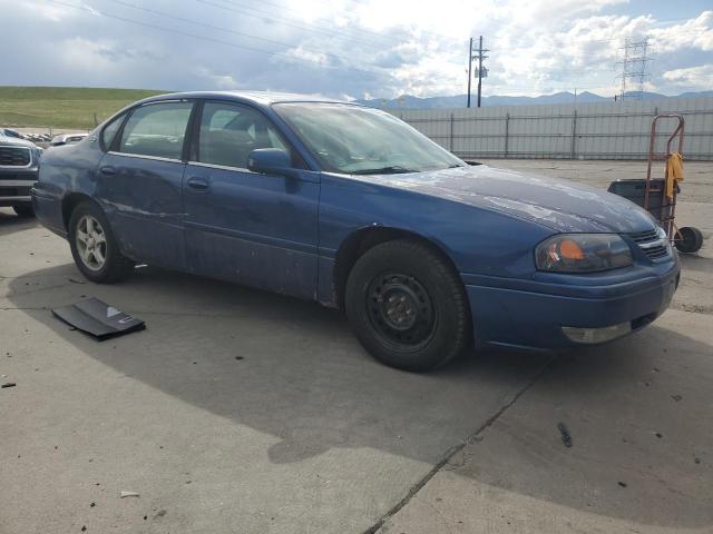 2G1WH52K159224852 - 2005 CHEVROLET IMPALA LS BLUE photo 4