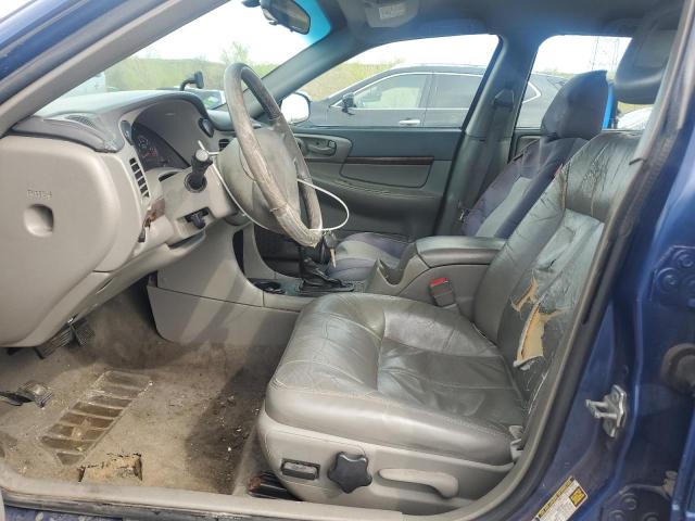 2G1WH52K159224852 - 2005 CHEVROLET IMPALA LS BLUE photo 7
