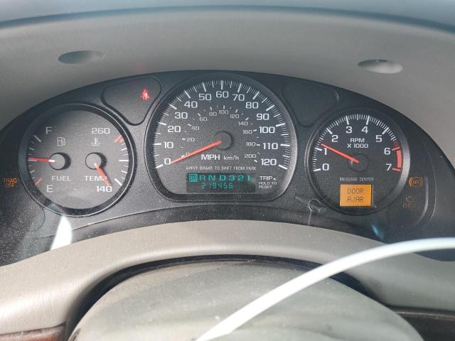 2G1WH52K159224852 - 2005 CHEVROLET IMPALA LS BLUE photo 9