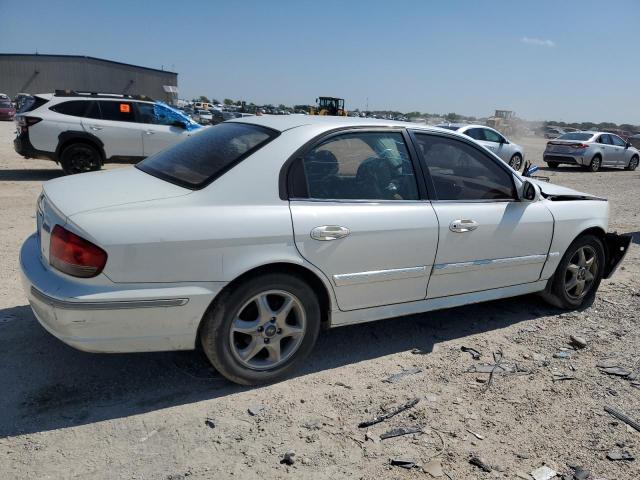 KMHWF35H35A209237 - 2005 HYUNDAI SONATA GLS WHITE photo 3