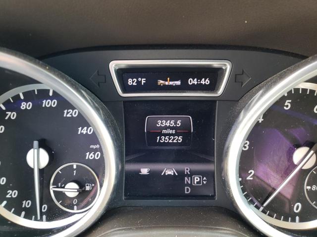 4JGDA5HB5DA251139 - 2013 MERCEDES-BENZ ML 350 4MATIC WHITE photo 9