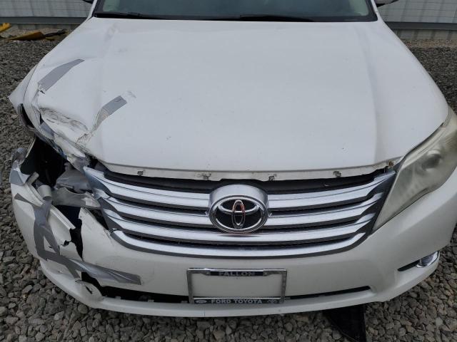 4T1BK3DB5BU396949 - 2011 TOYOTA AVALON BASE WHITE photo 11