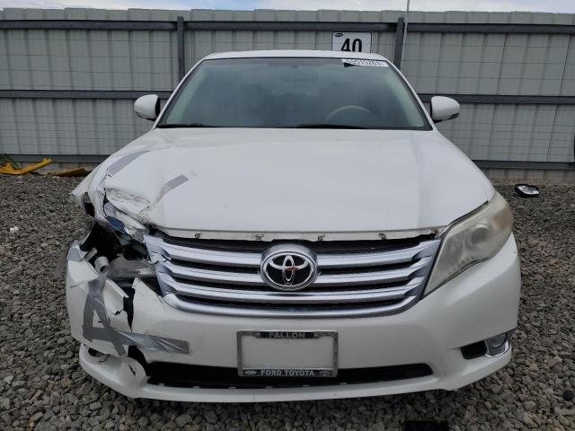 4T1BK3DB5BU396949 - 2011 TOYOTA AVALON BASE WHITE photo 5