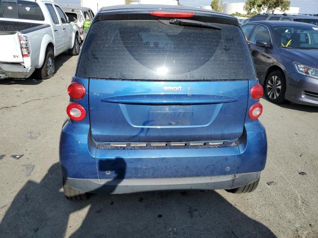 WMEEJ31X18K175424 - 2008 SMART FORTWO PURE BLUE photo 6