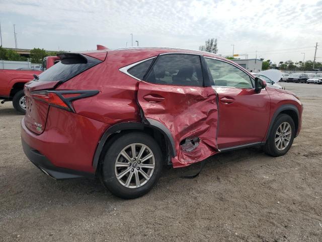 JTJDARBZ8M5026365 - 2021 LEXUS NX 300 BASE Tünd qırmızı foto 3