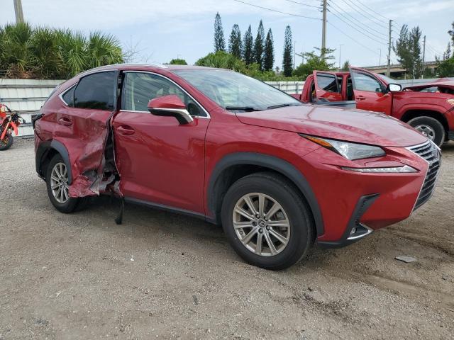 JTJDARBZ8M5026365 - 2021 LEXUS NX 300 BASE Tünd qırmızı foto 4