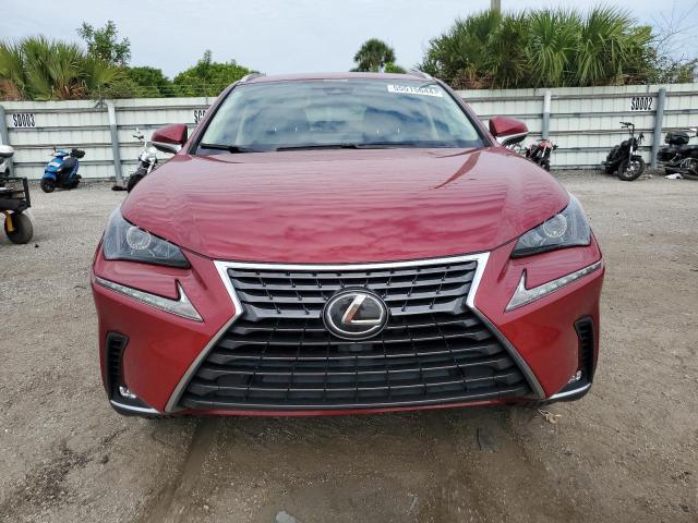 JTJDARBZ8M5026365 - 2021 LEXUS NX 300 BASE Tünd qırmızı foto 5