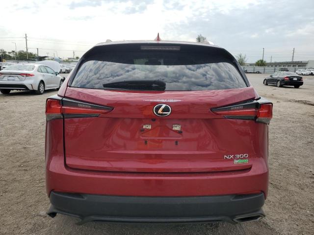 JTJDARBZ8M5026365 - 2021 LEXUS NX 300 BASE Tünd qırmızı foto 6