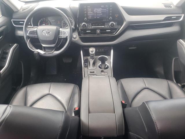 5TDGZRBHXNS226630 - 2022 TOYOTA HIGHLANDER XLE GRAY photo 8