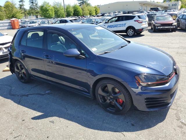 3VW447AUXHM058090 - 2017 VOLKSWAGEN GTI S/SE BLUE photo 4