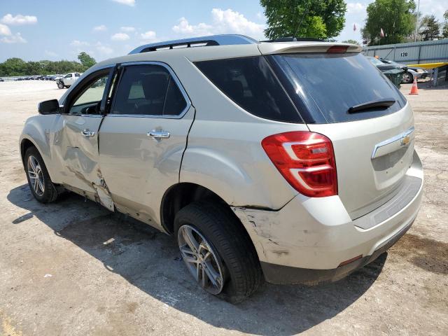 2GNALDEK4G1123240 - 2016 CHEVROLET EQUINOX LTZ SILVER photo 2