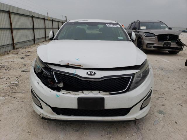 5XXGM4A73FG352163 - 2015 KIA OPTIMA LX WHITE photo 5