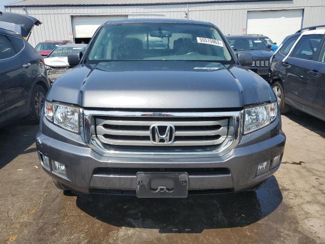 5FPYK1F50DB013741 - 2013 HONDA RIDGELINE RTL GRAY photo 5