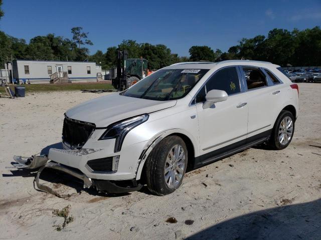 1GYKNFRS6HZ239345 - 2017 CADILLAC XT5 PLATINUM WHITE photo 1