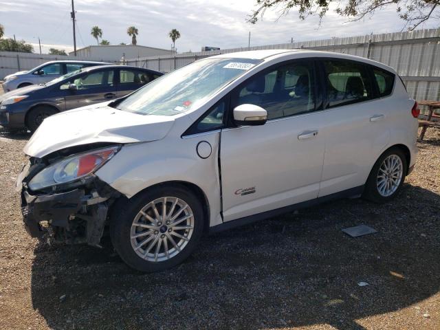 1FADP5CU6FL103252 - 2015 FORD C-MAX PREMIUM SEL WHITE photo 1