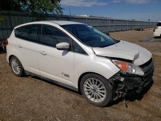 1FADP5CU6FL103252 - 2015 FORD C-MAX PREMIUM SEL WHITE photo 4