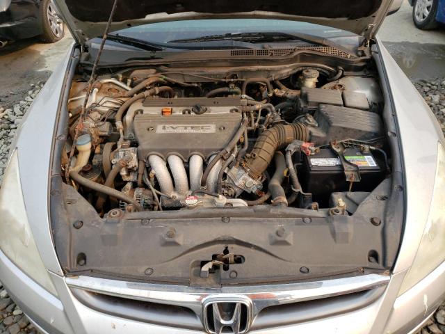 1HGCM56776A186367 - 2006 HONDA ACCORD EX SILVER photo 11