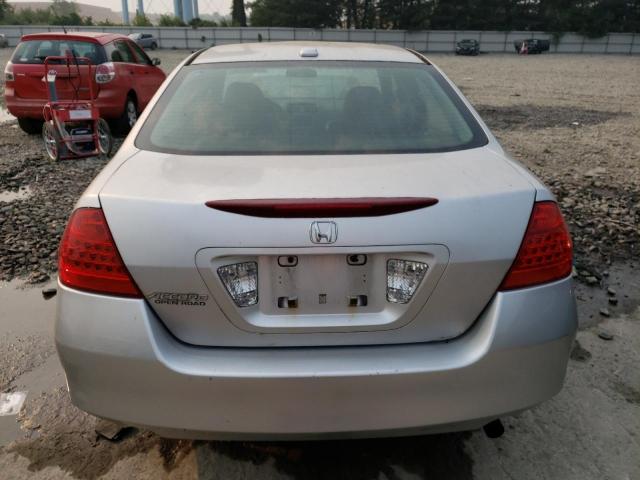 1HGCM56776A186367 - 2006 HONDA ACCORD EX SILVER photo 6