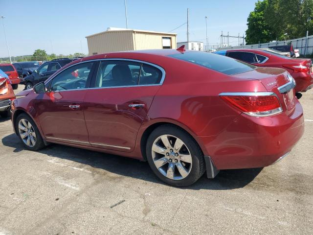 1G4GE5ED8BF121301 - 2011 BUICK LACROSSE CXS RED photo 2