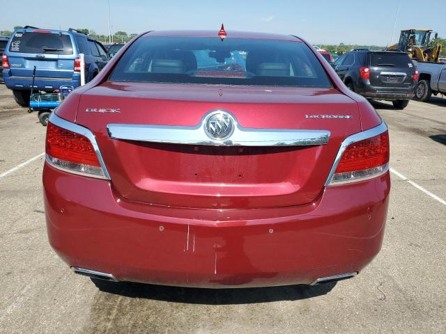 1G4GE5ED8BF121301 - 2011 BUICK LACROSSE CXS RED photo 6