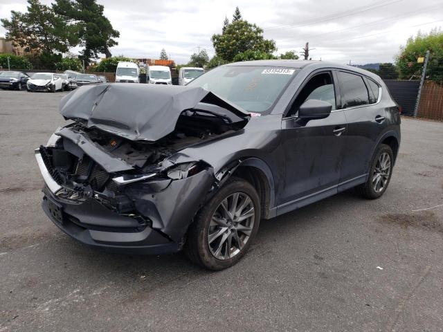 JM3KFBEY7K0660497 - 2019 MAZDA CX-5 SIGNATURE GRAY photo 1