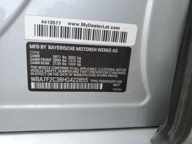 WBA7F2C38HG422855 - 2017 BMW ALPINA B7 XI 银色 照片 12