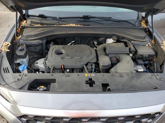 5NMS23AD5KH073499 - 2019 HYUNDAI SANTA FE SE SILVER photo 11