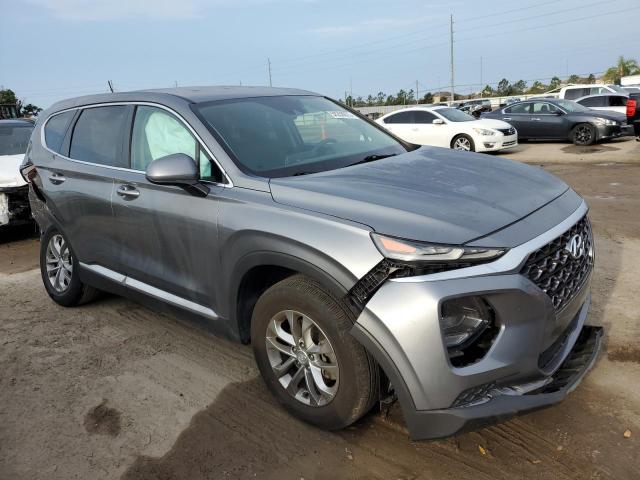 5NMS23AD5KH073499 - 2019 HYUNDAI SANTA FE SE SILVER photo 4